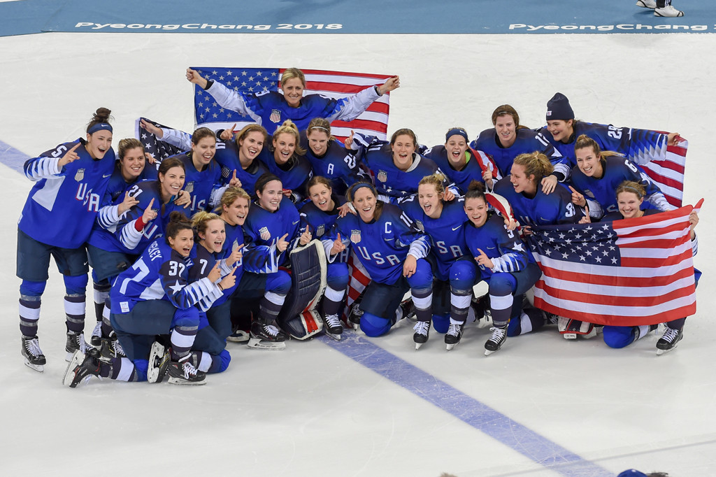 U.S. Women's Hockey Team, 2018 Winter Olympic Games